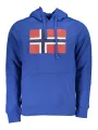 "NORWAY 1963 Sweatshirts im Sale | Kapuzensweatshirt Fleece Logoaufdruck NORWAY 1963 Blau online kaufen"|Planet-Deluxe