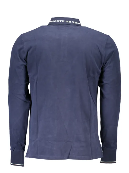 "North Sails Poloshirts im Sale | Recycling Poloshirt mit Kontrast und Logo von North Sails online kaufen"|Planet-Deluxe
