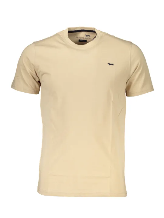 "HARMONT &amp| BLAINE T-Shirts im Sale | Harmont Blaine Slim Fit Logo TShirt Rundhals Stickerei online kaufen"|Planet-Deluxe