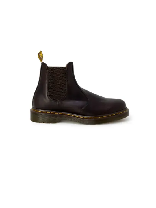 Dunkelbraune Dr. Martens Chelsea Stiefel