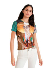T-Shirt Desigual - Desigual T-Shirt Donna 80,00 €  | Planet-Deluxe