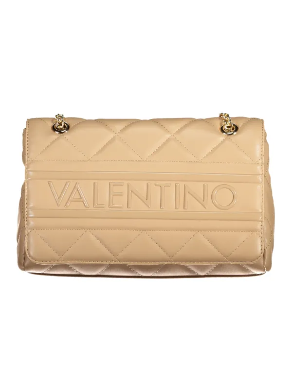 "VALENTINO BAGS Einzelstücke & Seltenheiten im Sale | "VALENTINO BAGS VBS51O05ADA Beige Umhängetasche mit Kettengriffen, 2 Innentaschen, Reißverschluss und Knopfverschluss, Kontras online kaufen"|Planet-Deluxe