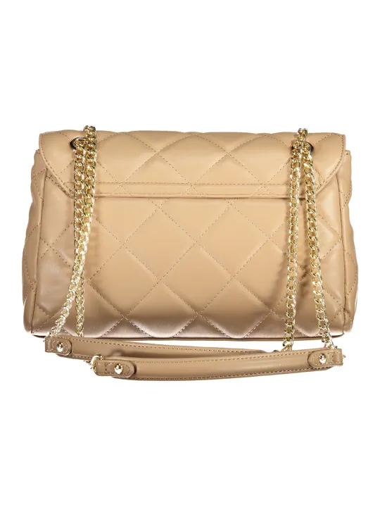 "VALENTINO BAGS Einzelstücke & Seltenheiten im Sale | "VALENTINO BAGS VBS51O05ADA Beige Umhängetasche mit Kettengriffen, 2 Innentaschen, Reißverschluss und Knopfverschluss, Kontras online kaufen"|Planet-Deluxe