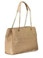 "VALENTINO BAGS Einzelstücke & Seltenheiten im Sale | VALENTINO BAGS VBS51O04ADA_BEBEIGE - Exklusive Schultertasche mit Kettendetails, Zwei Hauptfächer und Telefonhalter, Elegantes  online kaufen"|Planet-Deluxe