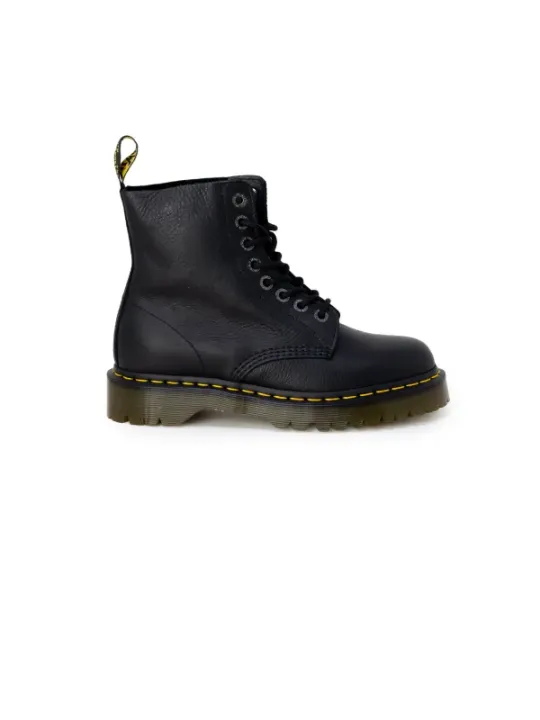 Schwarze Dr. Martens Schnürstiefel