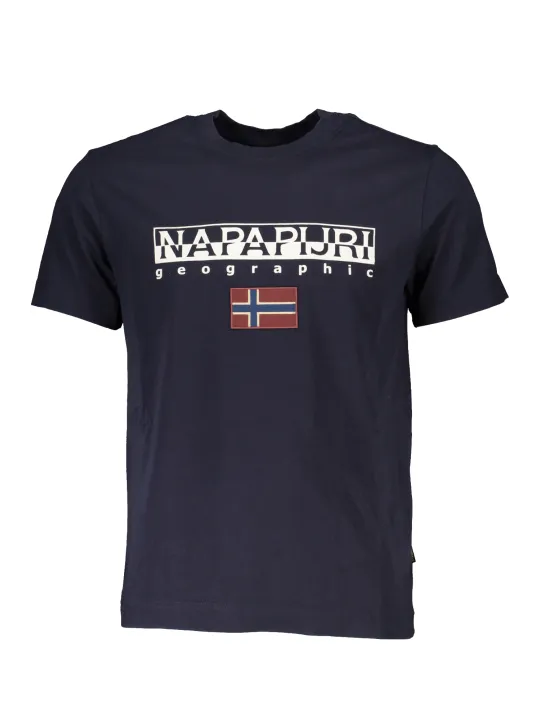 "Napapijri T-Shirts im Sale | Kurzarm T-Shirt, Normale Passform, Rundhals, Druck, Napapijri Logo online kaufen"|Planet-Deluxe