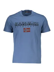 "Napapijri T-Shirts im Sale | Kurzarm TShirt Normale Passform Rundhals Aufdruck Napapijri Logo online kaufen"|Planet-Deluxe