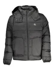 "Calvin Klein Jacken im Sale | KapuzeJacke mit Taschen Calvin Klein Recycled online kaufen"|Planet-Deluxe