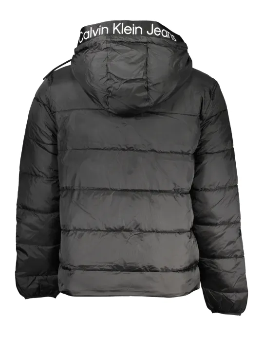 "Calvin Klein Jacken im Sale | KapuzeJacke mit Taschen Calvin Klein Recycled online kaufen"|Planet-Deluxe