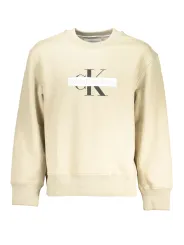 "Calvin Klein Sweatshirts im Sale | Calvin Klein Rundhals Fleece Sweatshirt mit Logoaufdruck online kaufen"|Planet-Deluxe