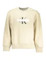 "Calvin Klein Sweatshirts im Sale | Calvin Klein Rundhals Fleece Sweatshirt mit Logoaufdruck online kaufen"|Planet-Deluxe