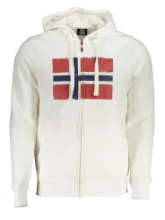 "NORWAY 1963 Sweatshirts im Sale | Kapuzen-Fleece-Sweatshirt mit Taschen und Logo NORWAY 1963 online kaufen"|Planet-Deluxe