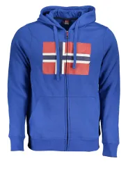 "NORWAY 1963 Sweatshirts im Sale | Fleece Kapuzenpullover mit Reißverschluss und Print Logo online kaufen"|Planet-Deluxe