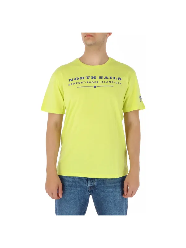 Gelbes North Sails Newport T-Shirt Gelbes North Sails Newport T-Shirt