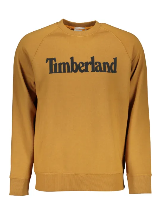 "Timberland Sweatshirts im Sale | Timberland Bio-Baumwolle Sweatshirt Rundhals Logo Braun online kaufen"|Planet-Deluxe
