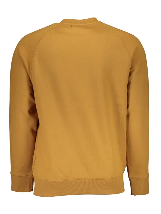 "Timberland Sweatshirts im Sale | Timberland Bio-Baumwolle Sweatshirt Rundhals Logo Braun online kaufen"|Planet-Deluxe