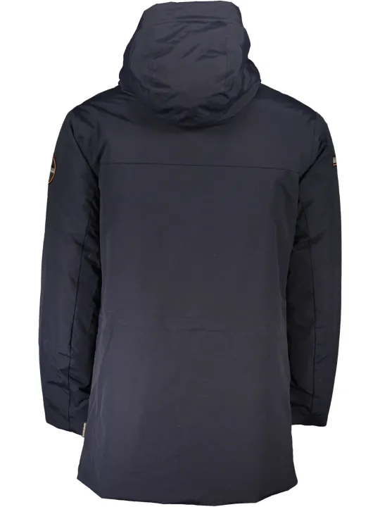 "Napapijri Jacken im Sale | Napapijri Lange Kapuzenjacke mit Taschen und Applikationen online kaufen"|Planet-Deluxe