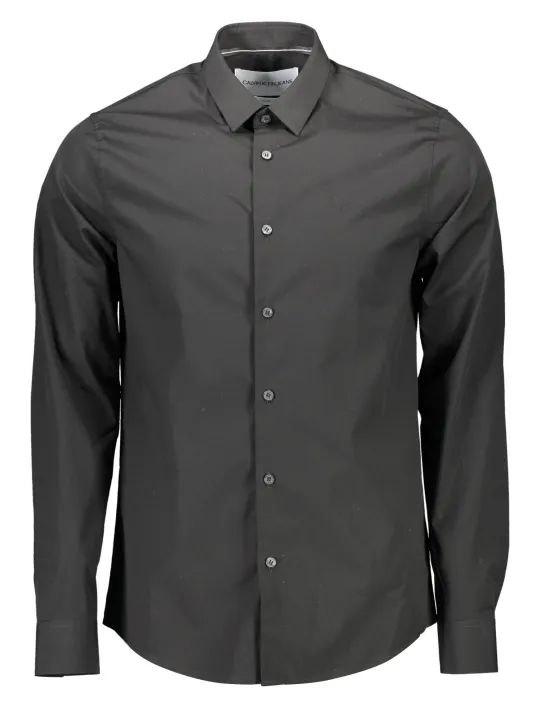 "Calvin Klein Hemden im Sale | Calvin Klein Slim Fit Hemd mit Stickerei und 1-Knopf-Manschetten online kaufen"|Planet-Deluxe