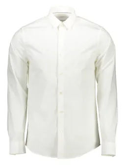 "Calvin Klein Slimfit Hemd: Eleganz mit Italienkragen"