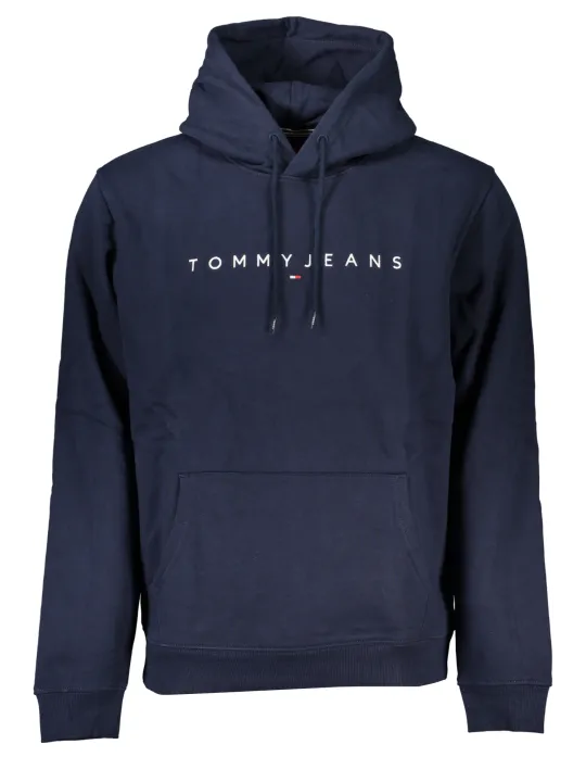 "Tommy Hilfiger Sweatshirts im Sale | Tommy Hilfiger Hoodie aus Fleece mit Stickerei und Tasche online kaufen"|Planet-Deluxe