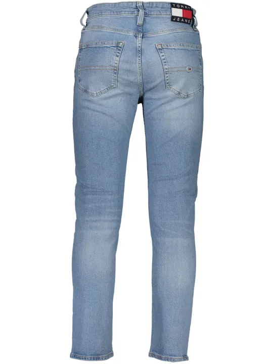 "Tommy Hilfiger Jeans im Sale | Regenerative Baumwolle Jeans mit Wasch-Effekt und Stickerei online kaufen"|Planet-Deluxe