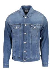 "Tommy Hilfiger Jacken im Sale | Tommy Hilfiger Jeansjacke mit Stickerei und Bio-Baumwolle online kaufen"|Planet-Deluxe
