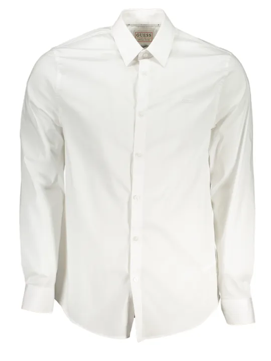 "GUESS JEANS Hemden im Sale | Italienisches Slim Fit Hemd aus Bio-Baumwolle von GUESS online kaufen"|Planet-Deluxe