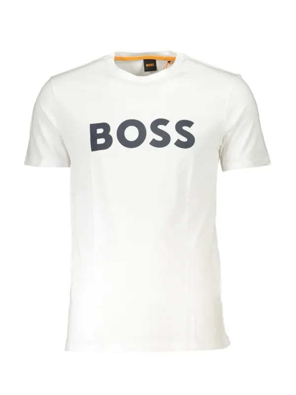 "Boss T-Shirts im Sale | Boss 50481923THINKING1_BI100 Weiss online kaufen"|Planet-Deluxe