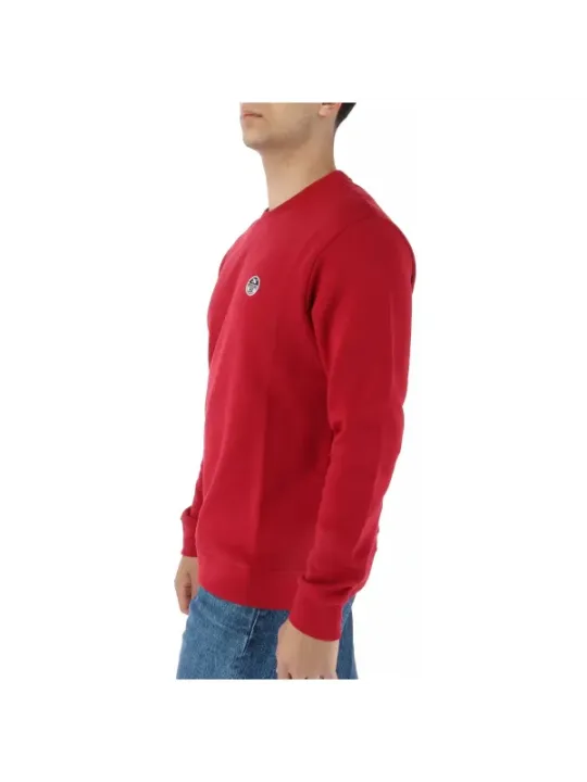 Roter North Sails Pullover mit Logo