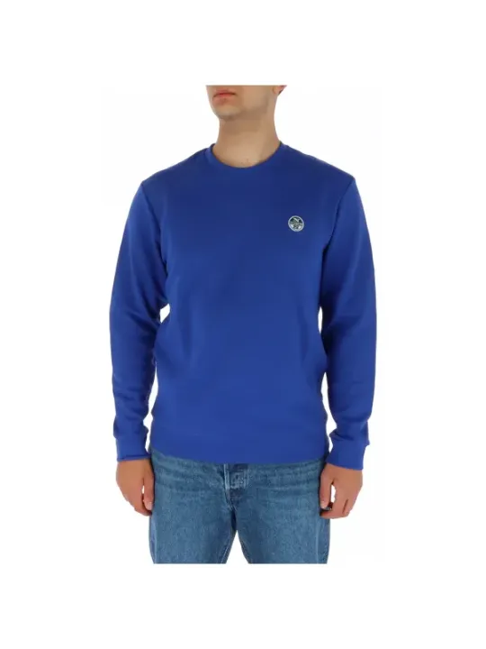 Royalblaues North Sails Langarmshirt Herren