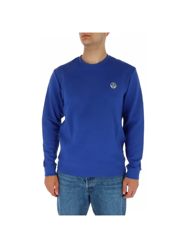 Royalblaues North Sails Langarmshirt Herren