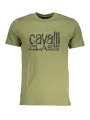 "Cavalli Class T-Shirts im Sale | Cavalli Class QXT62PJD060_VE04050 Grün online kaufen"|Planet-Deluxe