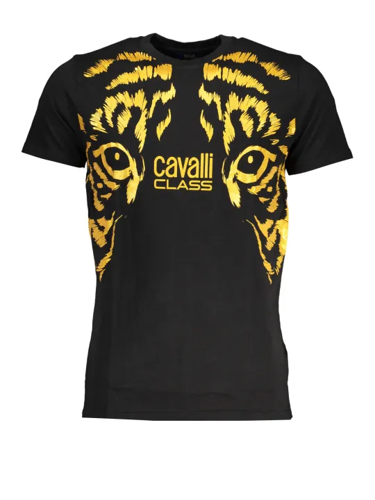 "Cavalli Class T-Shirts im Sale | Kurzarm TShirt Rundhals Logo Cavalli Class online kaufen"|Planet-Deluxe