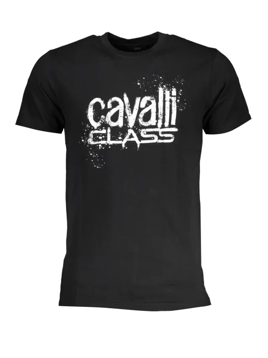 "Cavalli Class T-Shirts im Sale | Kurzarm TShirt Rundhals Logo Cavalli Class  online kaufen"|Planet-Deluxe