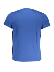 "KWAY Eduardo Blau: Kurzarmliges T-Shirt mit Logo"