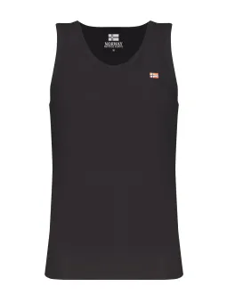 Norway 1963 Tanktop: Breite Schultern, Rundhals, Logo-Design
