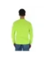 Weißes Sweatshirt mit grauem Streifen