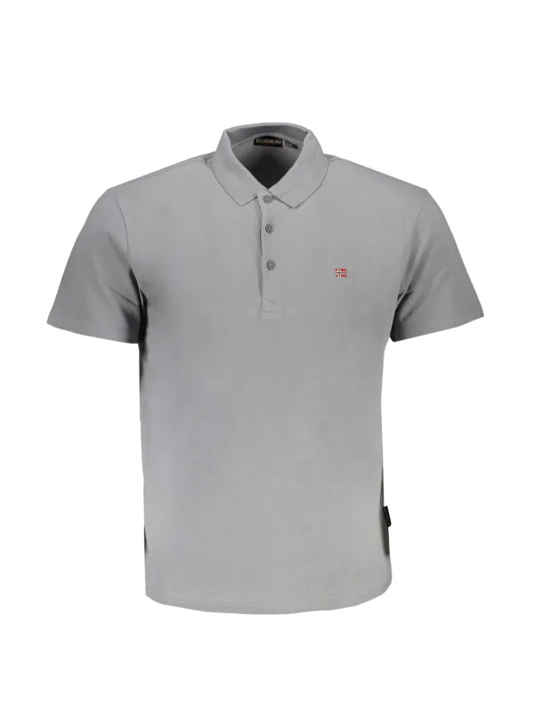 "Napapijri Poloshirts im Sale | Kurzarm Poloshirt Regular Fit mit Stickerei Napapijri online kaufen"|Planet-Deluxe