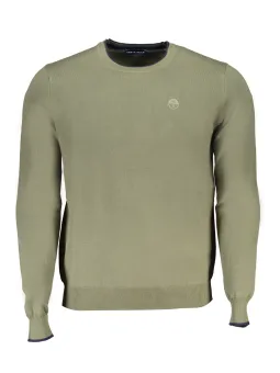 Pullover mit Kontrastdetails aus Bio-Baumwolle