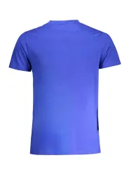 "Stylisches Blaues Rundhals T-Shirt mit NORWAY 1963 Logo"