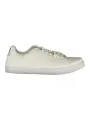 "NORWAY 1963: Weiße Sneakers mit Kontrastdetails"