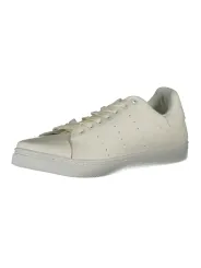 "NORWAY 1963: Weiße Sneakers mit Kontrastdetails"