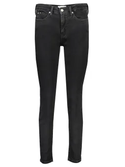 Calvin Klein Röhrenjeans aus Recycling-Baumwolle, Logo-Design