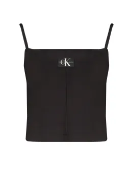 Calvin Klein Trägertop: Stilvolles Hemd mit Logo-Applikation