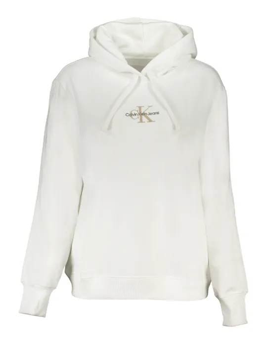 "Calvin Klein Sweatshirts im Sale | Calvin Klein Recycelt Kapuzensweatshirt Fleece Logo online kaufen"|Planet-Deluxe