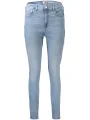 "Tommy Hilfiger Jeans im Sale | Sylvia High Waist Jeans mit Waschung und Logo Tommy Hilfiger online kaufen"|Planet-Deluxe