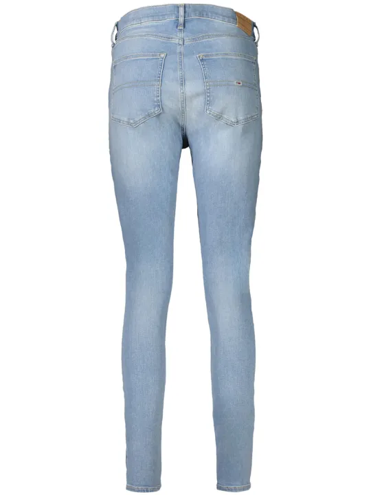 "Tommy Hilfiger Jeans im Sale | Sylvia High Waist Jeans mit Waschung und Logo Tommy Hilfiger online kaufen"|Planet-Deluxe