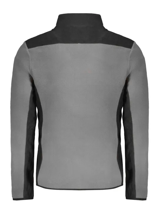 "Stylisches Fleece-Sweatshirt mit Taschen & Kontrastdetails"