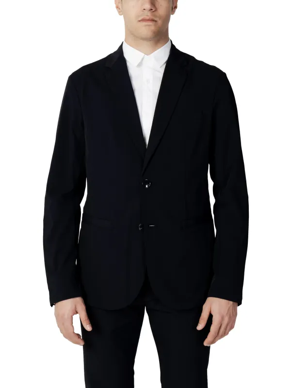 Schwarzer Armani Exchange Herrenanzug Schwarzer Armani Exchange Herrenanzug