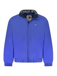 "Tommy Hilfiger Jacken im Sale | Kontrastjacke mit Taschen und Stickerei aus recyceltem Nylon online kaufen"|Planet-Deluxe
